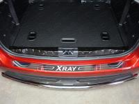 LADA (ВАЗ) X-Ray (16–) Накладка на задний бампер (лист зеркальный надпись XRAY)