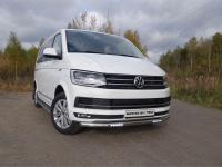 Volkswagen Multivan; Transporter (15–) Защита передняя нижняя (с ДХО) 60,3 мм