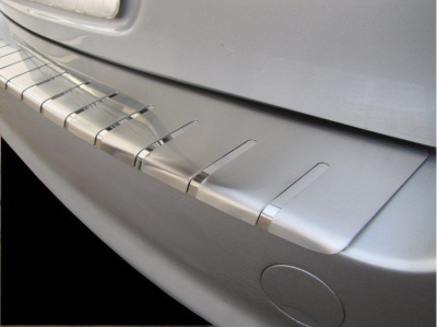 Ford C-Max 2 (10-) накладка на задний бампер профилированная с загибом, к-кт 1шт.