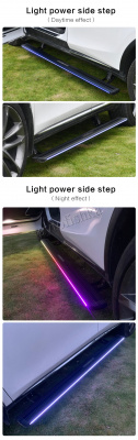 Mercedes-Benz GLE Coupe (15-19) (20-) выдвижные электропороги с LED подсветкой